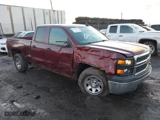 2015 Chevrolet Silverado 1500 Work Truck with VIN 1GCVKPEH6FZ156457, listed as a IAAI auction lot 41584674 with 1 mi miles. Bid and sale history available at carsss.com. Image 1.