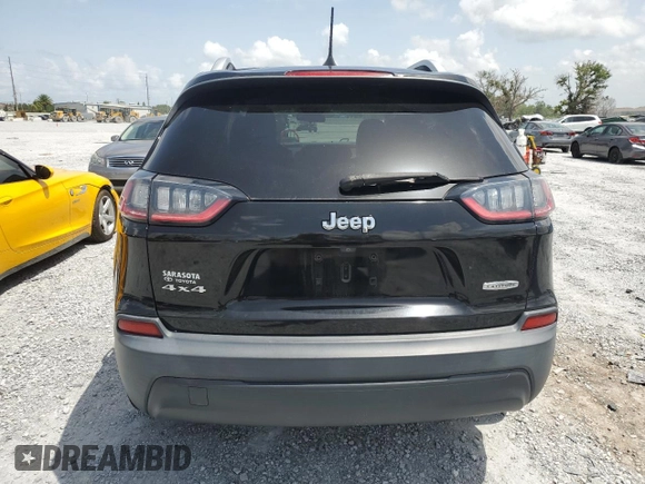 2019 Jeep Cherokee Latitude Plus z VIN 1C4PJMLB4KD162564, wystawiony jako Copart lot #60292615 z przebiegiem 61 167 mil mil oraz Szkoda całkowita • Salvage title. Historia ofert i sprzedaży dostępna na DreamBid. Obrazek 6.