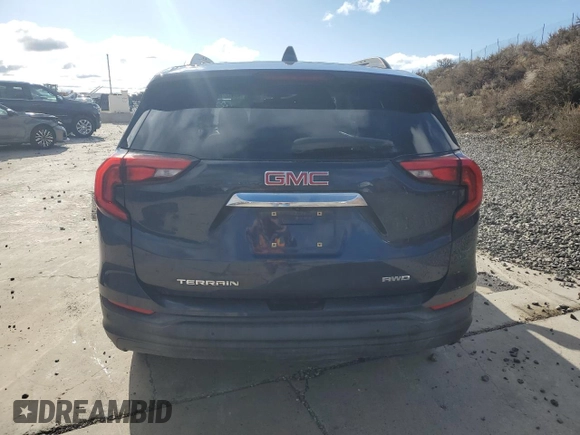 2018 GMC Terrain SLE Diesel with VIN 3GKALUEU1JL216575, listed as a Copart auction lot 48912465 with 140,961 mi miles and Salvage Title. Bid and sale history available at DreamBid. Image 6.