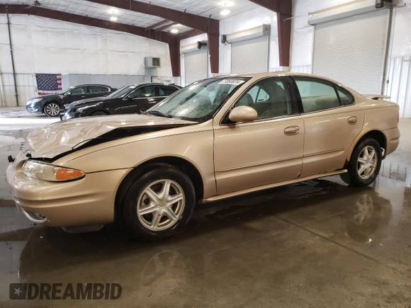 2002 Oldsmobile Alero GL1 z VIN 1G3NL52F52C133589, wystawiony jako Copart lot #77093824 z przebiegiem 150 353 mil mil oraz Szkoda całkowita • Salvage title. Historia ofert i sprzedaży dostępna na DreamBid. Obrazek 1.