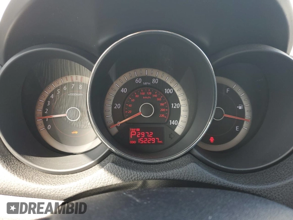 2013 Kia Forte EX with VIN KNAFU4A20D5724833, listed as a Copart auction lot 51454455 with 152,297 mi miles and Salvage Title. Bid and sale history available at carsss.com. Image 9.