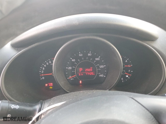 2019 Kia Soul + with VIN KNDJP3A54K7910384, listed as a Copart auction lot 48238035 with 77,426 mi miles and Salvage Title. Bid and sale history available at carsss.com. Image 9.