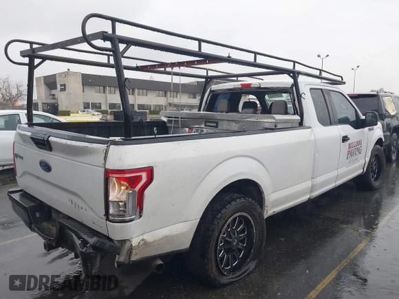 2016 Ford F-150 XL with VIN 1FTFX1CF8GKD65388, listed as a IAAI auction lot 41731819 with 155,264 mi miles and . Bid and sale history available at carsss.com. Image 4.