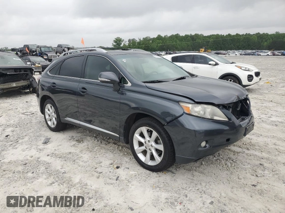 2010 Lexus RX 350 with VIN 2T2ZK1BA7AC032430, listed as a Copart auction lot 55201575 with 193,064 mi miles and Clean Title. Bid and sale history available at carsss.com. Image 4.
