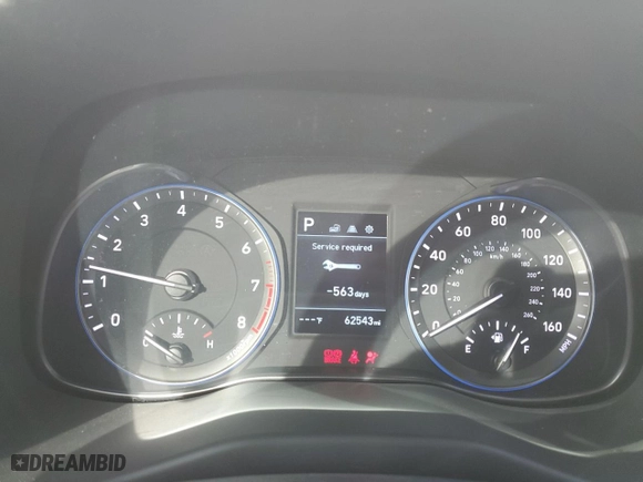 2020 Hyundai Kona SE with VIN KM8K12AA6LU449037, listed as a Copart auction lot 85497154 with 62,543 mi miles and Salvage Title. Bid and sale history available at carsss.com. Image 9.