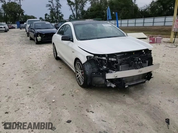 2018 Mercedes-Benz CLA with VIN WDDSJ5CB7JN618278, listed as a Copart auction lot 88866695 with 45,312 mi miles and Salvage Title. Bid and sale history available at carsss.com. Image 14.