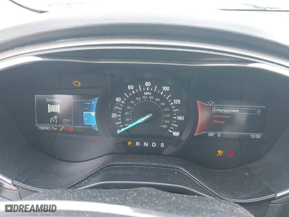 2019 Ford Fusion SE with VIN 3FA6P0HD0KR268309, listed as a IAAI auction lot 40495314 with 130,343 mi miles. Bid and sale history available at carsss.com. Image 7.