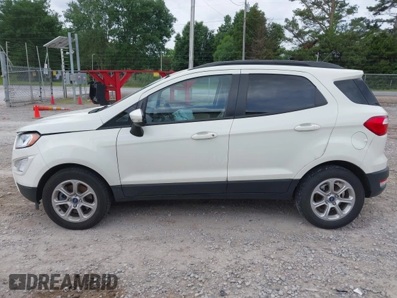 2021 Ford EcoSport SE with VIN MAJ3S2GE9MC448347, listed as a IAAI auction lot 42289292 with 39,874 mi miles and . Bid and sale history available at DreamBid. Image 14.