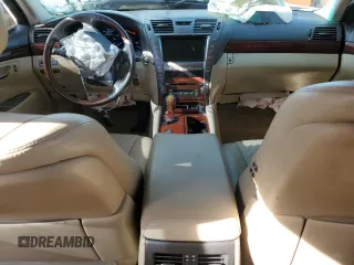 2009 Lexus LS 460 with VIN JTHBL46F995086717, listed as a Copart auction lot 50506665 with 98,362 mi miles and Salvage title. Bid and sale history available at DreamBid. Image 8.