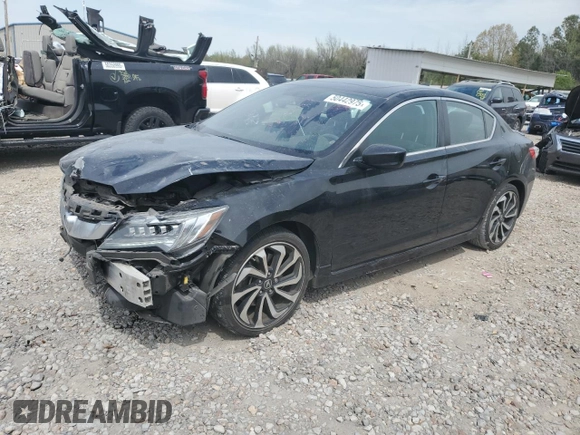 2017 Acura ILX w/Premium/A-SPEC Pkg with VIN 19UDE2F84HA015104, listed as a Copart auction lot 50442975 with 97,597 mi miles and Salvage Title. Bid and sale history available at carsss.com. Image 1.