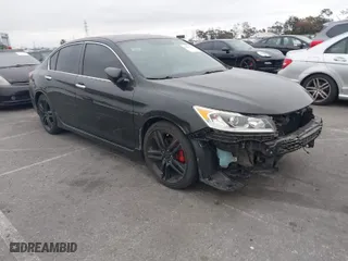 2017 Honda Accord Sedan Sport with VIN 1HGCR2F5XHA221307, listed as a IAAI auction lot 41862511 with 59,330 mi miles. Bid and sale history available at carsss.com. Image 1.