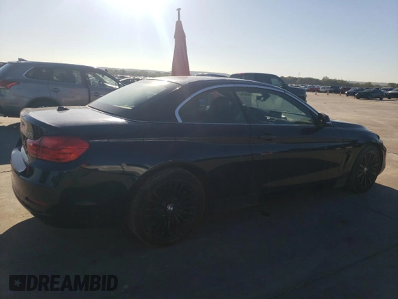 2016 BMW 4 Series 428i with VIN WBA3V7C56G5A26209, listed as a Copart auction lot 72938564 with Not provided miles and Clean title. Bid and sale history available at DreamBid. Image 3.