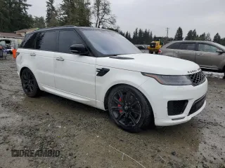 2019 Land Rover Range Rover Sport HST with VIN SALWS2SU2KA867440, listed as a Copart auction lot 46643685 with 68,192 mi miles and Salvage title. Bid and sale history available at DreamBid. Image 4.