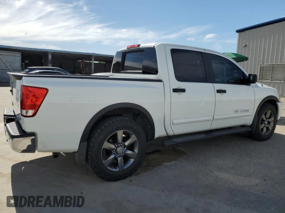 2015 Nissan Titan SE with VIN 1N6AA0ED5FN514397, listed as a Copart auction lot 58356325 with 70,102 mi miles and Salvage title. Bid and sale history available at DreamBid. Image 3.