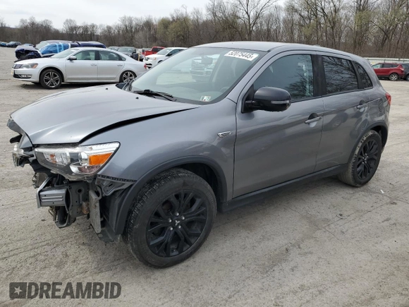 2018 Mitsubishi Outlander Sport ES 2.0 with VIN JA4AR3AU2JU015066, listed as a Copart auction lot 52075445 with 179,910 mi miles and Salvage Title. Bid and sale history available at carsss.com. Image 1.
