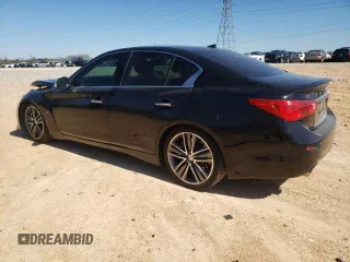 2014 Infiniti Q50 Sport with VIN JN1BV7AP9EM689053, listed as a Copart auction lot 50143775 with 148,971 mi miles and Salvage Title. Bid and sale history available at DreamBid. Image 2.