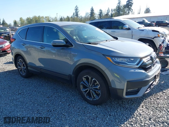 2022 Honda CR-V EX-L with VIN 5J6RT6H80NL020258, listed as a IAAI auction lot 42068846 with 23,100 mi miles and . Bid and sale history available at DreamBid. Image 1.