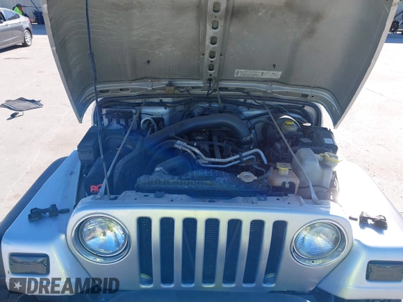 2002 Jeep Wrangler X with VIN 1J4FA39S42P763835, listed as a IAAI auction lot 42302645 with 233,634 mi miles and . Bid and sale history available at DreamBid. Image 10.