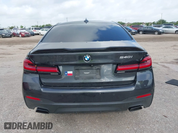 2021 BMW 5 Series 540i with VIN WBA53BJ03MCG98664, listed as a IAAI auction lot 42488708 with 64,101 mi miles and . Bid and sale history available at DreamBid. Image 15.