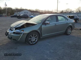2008 Lincoln MKZ with VIN 3LNHM28T48R634856, listed as a Copart auction lot 50638825 with 89,439 mi miles and Salvage Title. Bid and sale history available at carsss.com. Image 1.