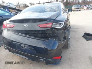 2019 Infiniti Q60 Luxe with VIN JN1EV7EL0KM291021, listed as a IAAI auction lot 41589716 with 59,235 mi miles and . Bid and sale history available at DreamBid. Image 18.