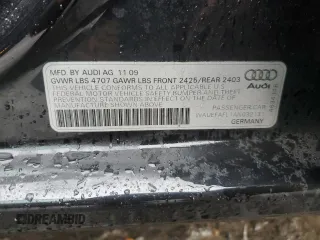 2010 Audi A4 2.0T Premium Plus with VIN WAUEFAFL1AN032131, listed as a Copart auction lot 44065395 with 70,583 mi miles and Salvage Title. Bid and sale history available at carsss.com. Image 12.