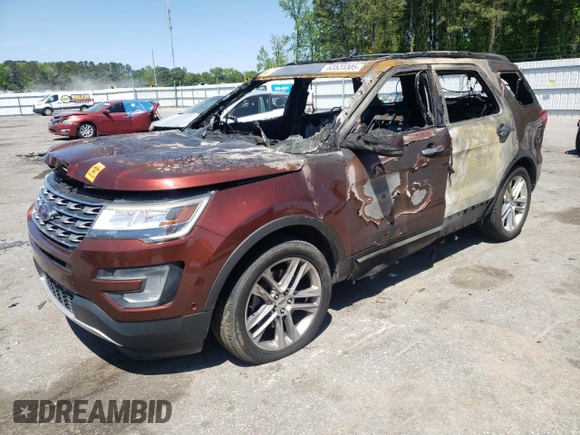 2016 Ford Explorer Limited z VIN 1FM5K8F85GGC82791, wystawiony jako Copart lot #53523305 z przebiegiem Nie podano mil oraz Szkoda całkowita • Salvage title. Historia ofert i sprzedaży dostępna na DreamBid. Obrazek 1.