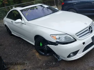 2009 Mercedes-Benz CL-Class 5.5L V8 with VIN WDDEJ86X99A022727, listed as a IAAI auction lot 40302865 with 90,217 mi miles. Bid and sale history available at carsss.com. Image 1.
