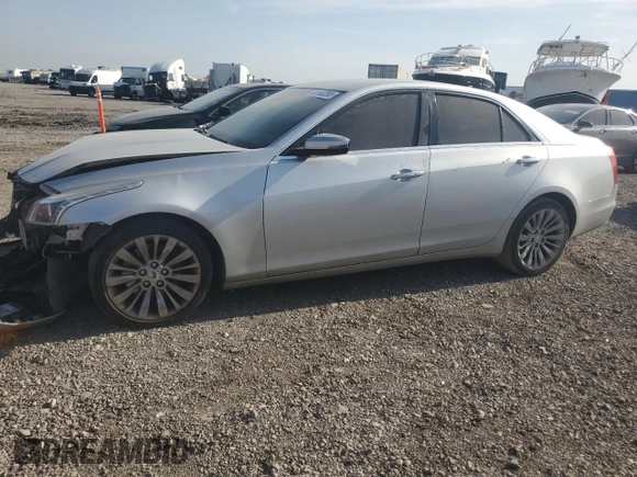 2014 Cadillac CTS Luxury AWD with VIN 1G6AX5SX9E0141473, listed as a Copart auction lot 49163265 with 142,361 mi miles and Salvage Title. Bid and sale history available at DreamBid. Image 1.