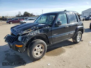 2004 Jeep Liberty Limited with VIN 1J4GL58K04W273218, listed as a Copart auction lot 46053505 with 143,520 mi miles and Salvage Title. Bid and sale history available at carsss.com. Image 1.