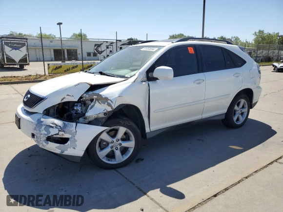 2005 Lexus RX 330 with VIN 2T2GA31U95C032680, listed as a Copart auction lot 51653694 with 0 mi miles and Salvage Title. Bid and sale history available at carsss.com. Image 1.