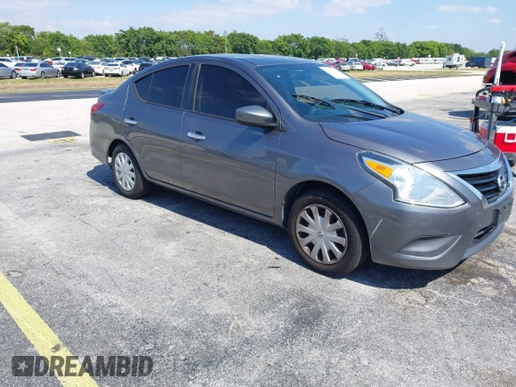 2016 Nissan Versa S Plus with VIN 3N1CN7AP6GL901666, listed as a IAAI auction lot 42126865 with 158,067 mi miles. Bid and sale history available at carsss.com. Image 1.
