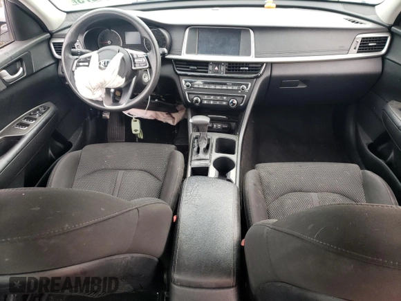 2019 Kia Optima LX with VIN 5XXGT4L30KG360938, listed as a Copart auction lot 58866575 with Not provided miles and Salvage title. Bid and sale history available at DreamBid. Image 8.