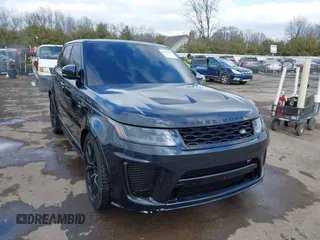 2019 Land Rover Range Rover Sport SVR с VIN SALWZ2SE6KA845929, выставлен на аукционе IAAI как лот 41557635 с пробегом 77 622 миль миль и . История ставок и продаж доступна на DreamBid. Изображение 1.