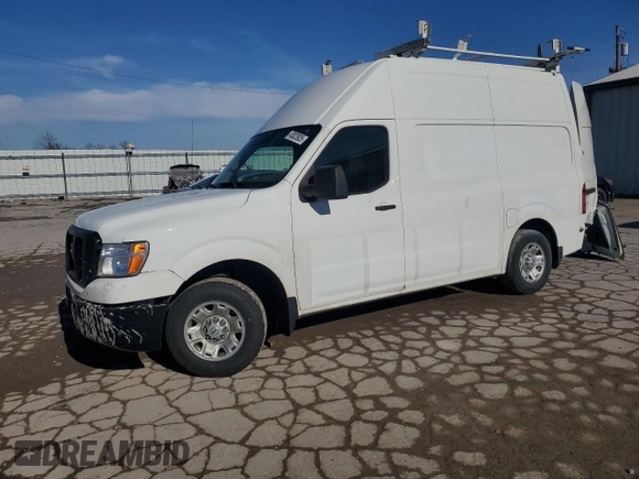 2018 Nissan NV Cargo S z VIN 1N6BF0LY4JN803789, wystawiony jako Copart lot #43023925 z przebiegiem 89 582 mil mil oraz Szkody całkowita. Historia ofert i sprzedaży dostępna na DreamBid. Obrazek 1.
