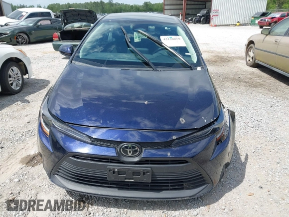 2024 Toyota Corolla LE with VIN 5YFB4MDE4RP174828, listed as a IAAI auction lot 42120859 with 25,941 mi miles. Bid and sale history available at carsss.com. Image 12.