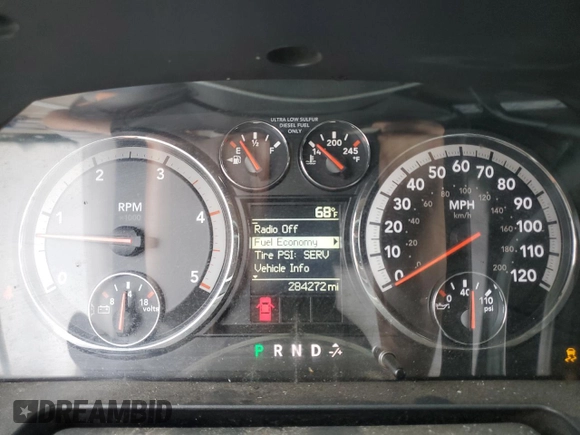 2012 Ram 2500 ST z VIN 3C6UD5CL3CG142567, wystawiony jako Copart lot #59336035 z przebiegiem 284 272 mil mil oraz Szkoda całkowita • Salvage title. Historia ofert i sprzedaży dostępna na DreamBid. Obrazek 9.