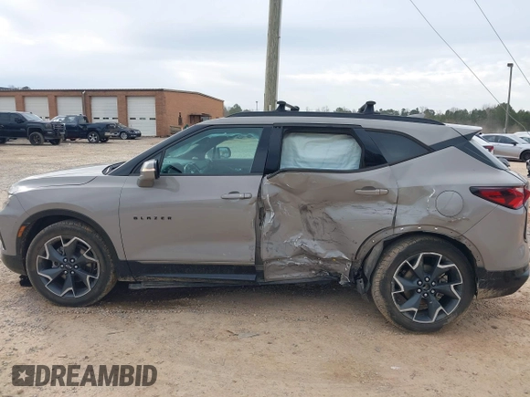 2021 Chevrolet Blazer RS with VIN 3GNKBERS4MS508899, listed as a IAAI auction lot 41728853 with 77,481 mi miles and . Bid and sale history available at DreamBid. Image 15.