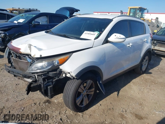 2013 Kia Sportage LX with VIN KNDPB3A25D7538328, listed as a IAAI auction lot 41989605 with 101,064 mi miles. Bid and sale history available at carsss.com. Image 18.