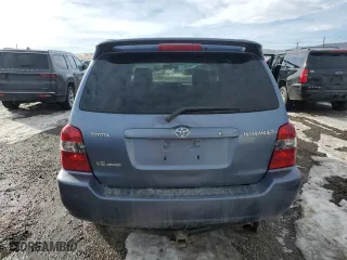 2007 Toyota Highlander with VIN JTEHP21A770192475, listed as a Copart auction lot 46594985 with 208,407 mi miles and Clean Title. Bid and sale history available at carsss.com. Image 6.