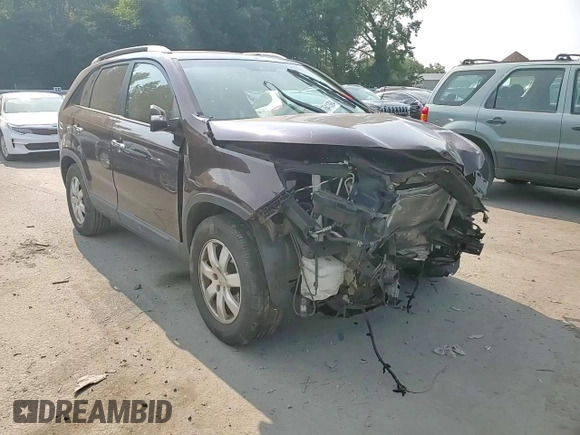 2012 Kia Sorento LX with VIN 5XYKT3A64CG292254, listed as a Copart auction lot 77733384 with Not Provided miles and Salvage Title. Bid and sale history available at DreamBid. Image 12.
