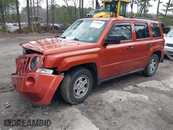 2009 Jeep Patriot Sport with VIN 1J4FT28B69D122011, listed as a IAAI auction lot 41740188 with 111,848 mi miles and . Bid and sale history available at DreamBid. Image 17.