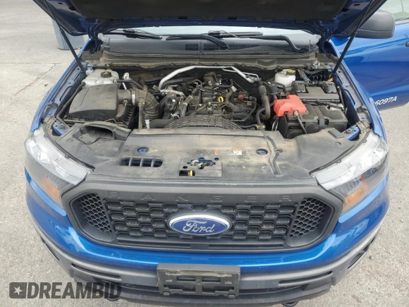 2020 Ford Ranger XL with VIN 1FTER4FHXLLA86940, listed as a Copart auction lot 58614045 with 77,249 mi miles and Salvage title. Bid and sale history available at DreamBid. Image 11.