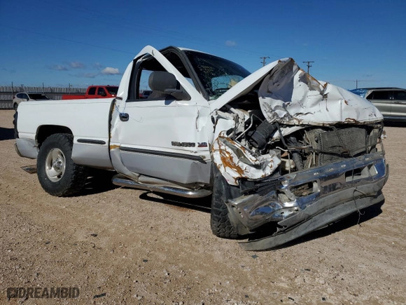 1998 Dodge Ram 1500 with VIN 1B7HC16Y3WS698436, listed as a Copart auction lot 80627794 with 0 mi miles and Non Repairable. Bid and sale history available at carsss.com. Image 4.