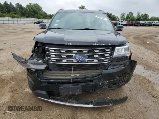 2017 Ford Explorer XLT с VIN 1FM5K8D81HGD00711, выставлен на аукционе Copart как лот 61385325 с пробегом 162 028 миль миль и Списание • Salvage title. История ставок и продаж доступна на DreamBid. Изображение 5.