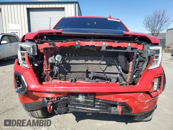 2021 GMC Sierra 1500 AT4 with VIN 3GTP9EED7MG285956, listed as a Copart auction lot 47226625 with 75,150 mi miles and Salvage Title. Bid and sale history available at carsss.com. Image 5.