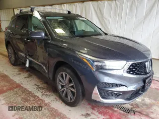 2021 Acura RDX w/Technology Package with VIN 5J8TC2H54ML010147, listed as a Copart auction lot 49976054 with 0 mi miles and Salvage Title. Bid and sale history available at carsss.com. Image 4.