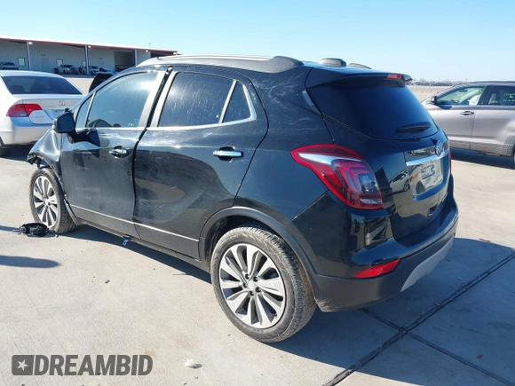2019 Buick Encore Preferred with VIN KL4CJASB6KB752558, listed as a IAAI auction lot 41647299 with 1 mi miles. Bid and sale history available at carsss.com. Image 3.