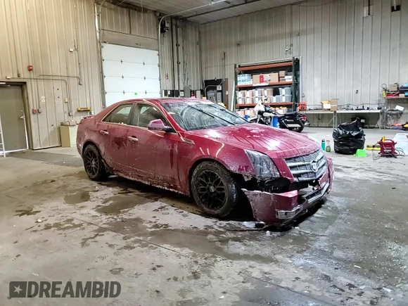 2010 Cadillac CTS Premium with VIN 1G6DS5EV8A0135454, listed as a Copart auction lot 41958365 with 92,994 mi miles and Salvage title. Bid and sale history available at DreamBid. Image 11.