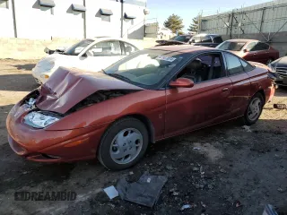 2002 Saturn SC with VIN 1G8ZR12722Z165666, listed as a Copart auction lot 82907074 with 70,051 mi miles and Salvage Title. Bid and sale history available at carsss.com. Image 1.